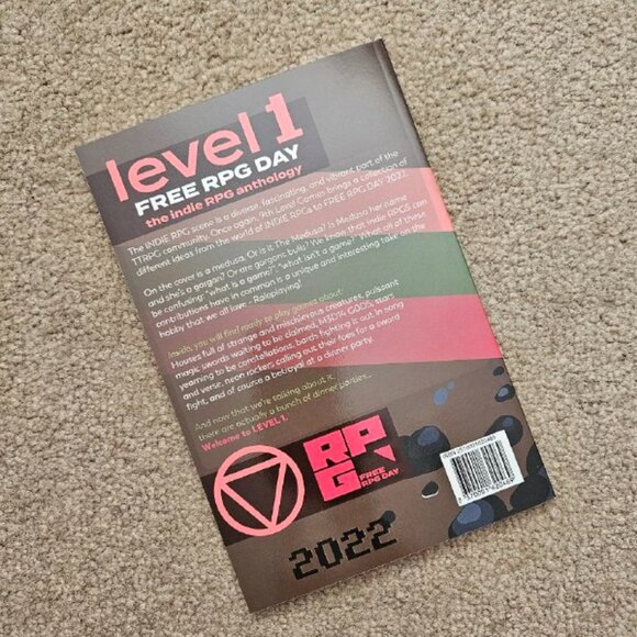 Level 1 Volume 3 Indie RPG Anthology Free RPG DAY FRPG 2022 - NEW - Picture 2 of 2